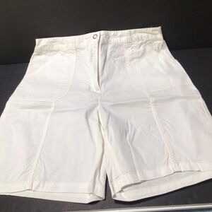 Karen Scott Women’s White Size 14 Casual Shorts